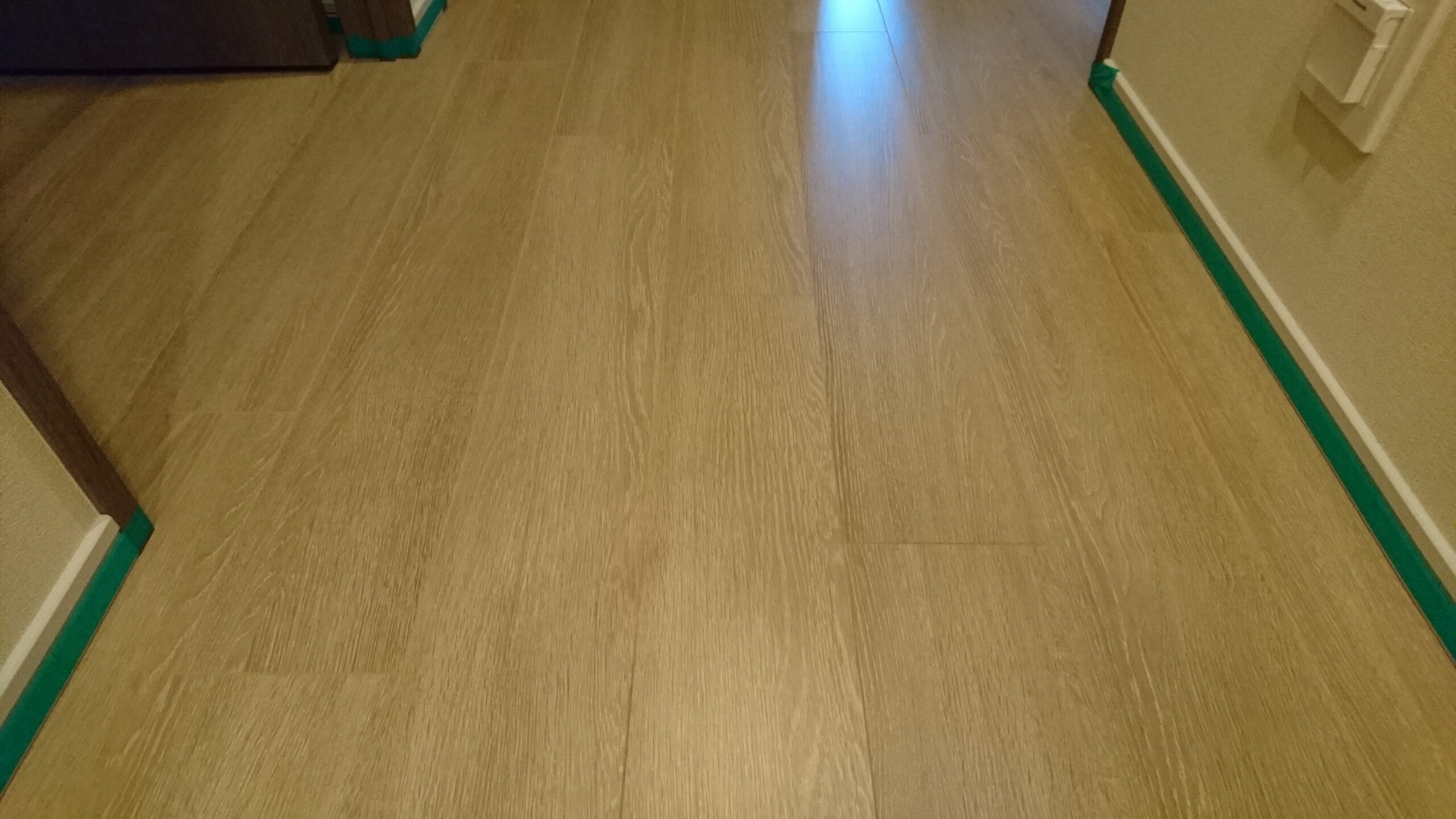 横浜市青葉区のフロアコーティング 施工前