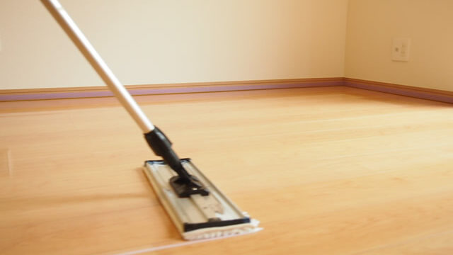 青葉区のフロアコーティング施工事例｜新築戸建てシート床材への施工