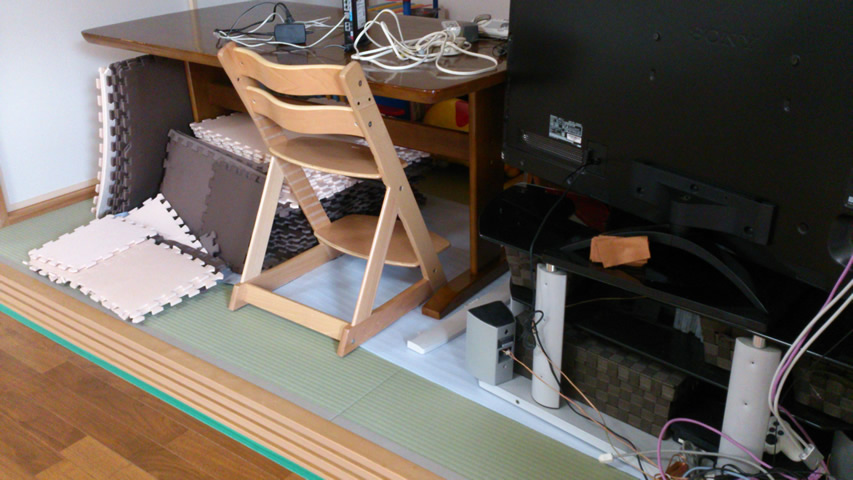 和室へ家具移動