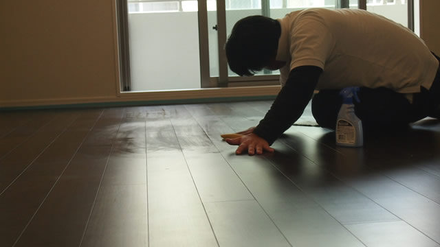 東京都中央区Ｆ様のフロアコーティング｜お客様の声