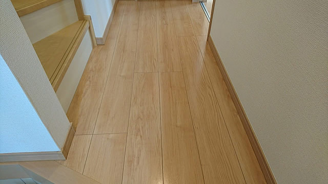 相模原市中央区｜新築フロアコーティング（永大産業床材）の施工事例