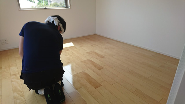 千葉県市川市｜一戸建てのフロアコーティング施工事例