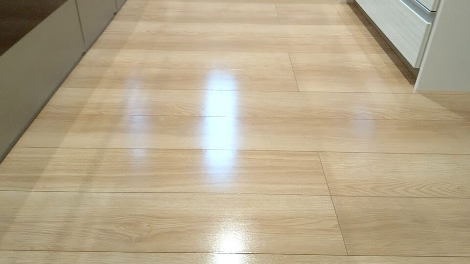 東京 町田市 フロアコーティング施工事例 ガラス