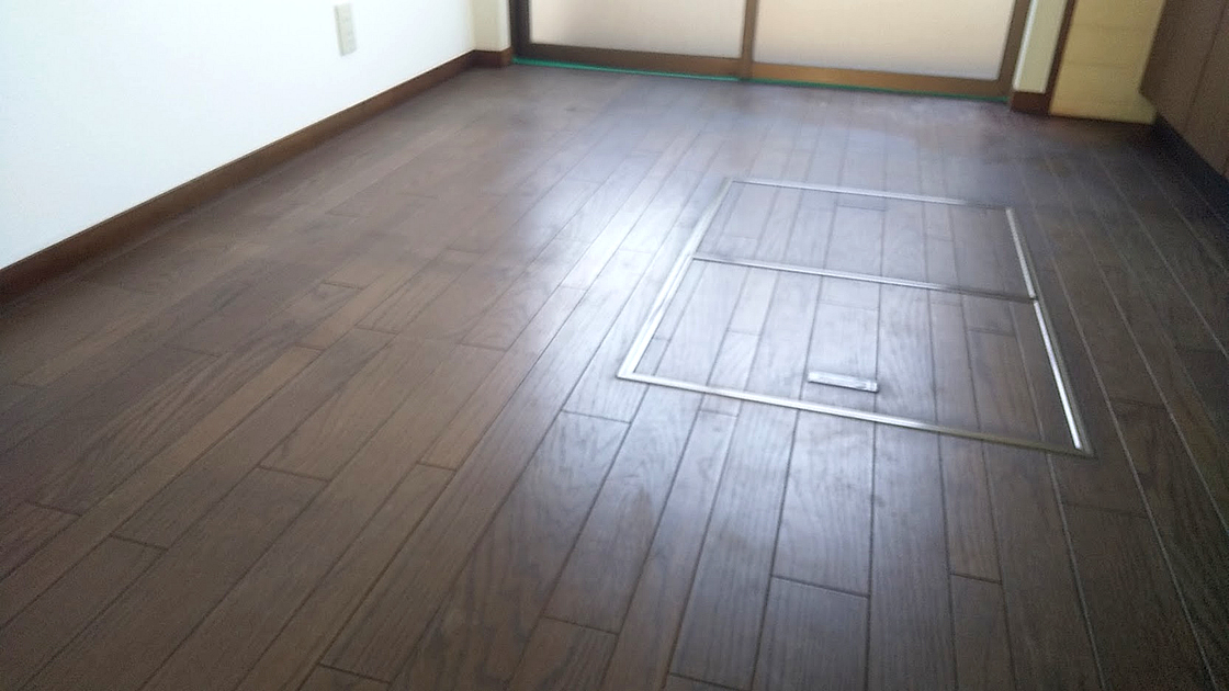 施工前のダイニングルーム