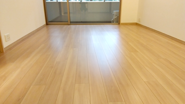 東京都港区｜艶消し（マット）フロアコーティングの施工事例