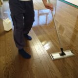 東京都品川区｜入居中マンションに環境配慮型ウレタン（フロアプロテクトAP）施工