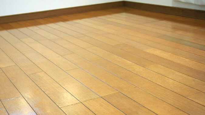 下地調整後の床