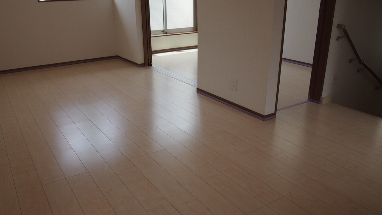 フロアコーティング施工前