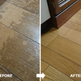 葛飾区｜使い込まれた床がフロアコーティングで輝く【写真多めで紹介】