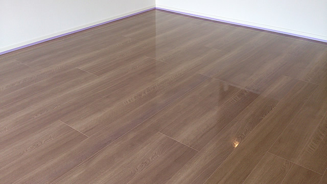 小金井市フロアコーティング施工後